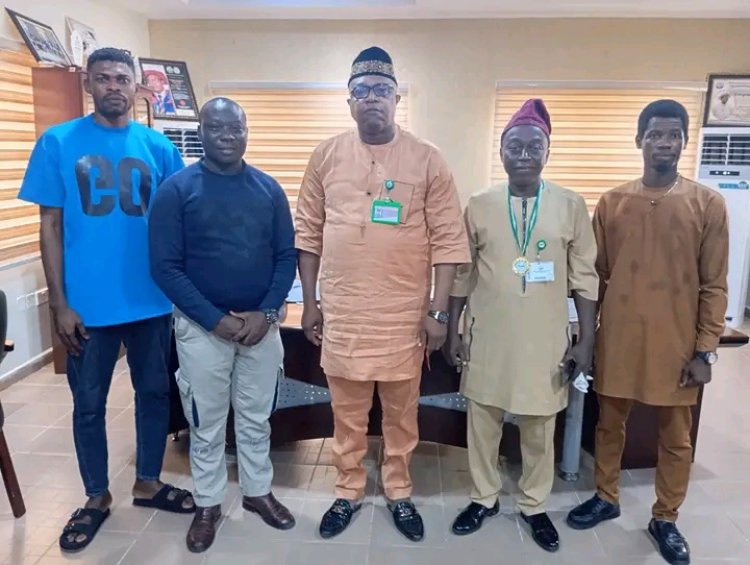 ICAN Visits Dr. Okolobah to Strengthen Partnership and Promote Accounting Education