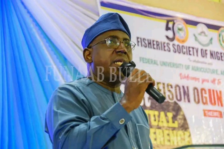 FUNAAB VC Calls for Stronger Partnerships to Build Sustainable Fisheries Sector in Nigeria