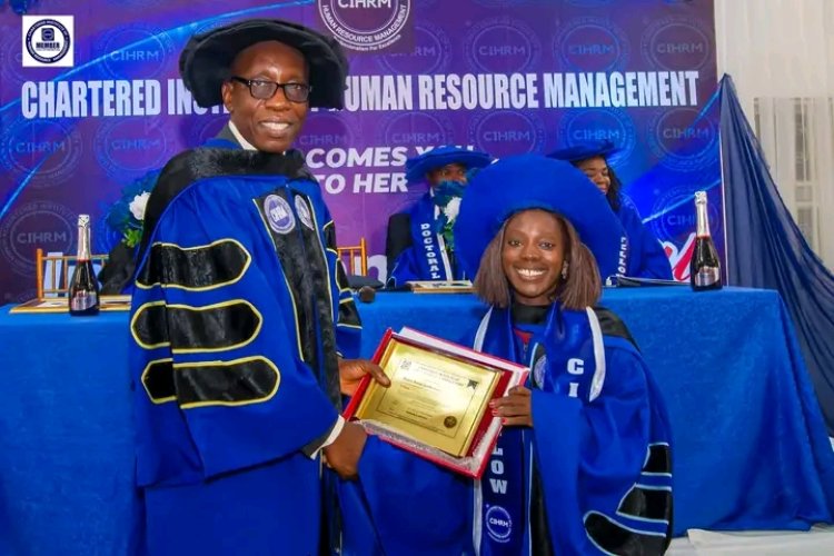 Thomas Adewumi University Lecturer Bunmi Adeoti Inducted as Fellow of Human Resource Management Institute