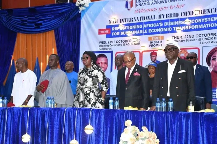 UNIZIK Business School Calls for Repositioning of Africa’s Business Ecosystem to Drive Sustainable Economic Growth