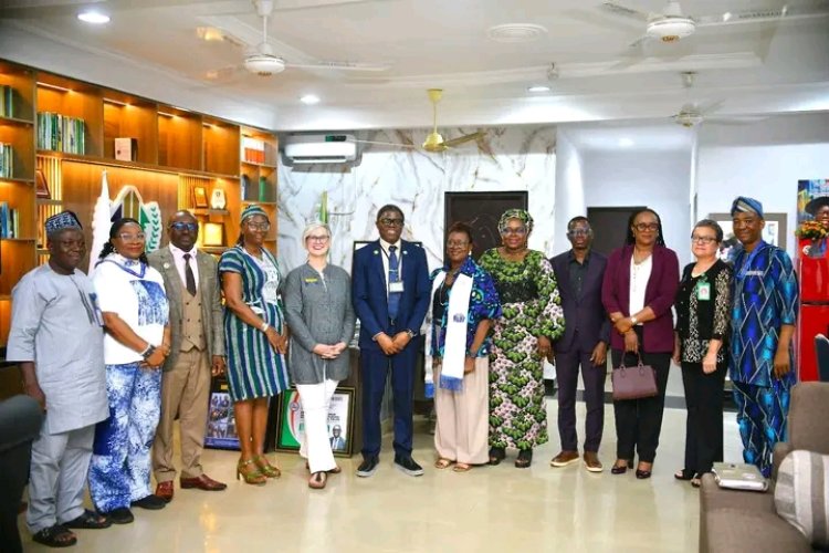OMEP National President Leads Delegation on Courtesy Visit to TASFUED Vice-Chancellor